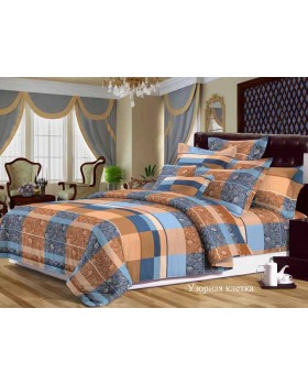 Постельное белье «Dolce Vita Luxe» Узорная клетка
