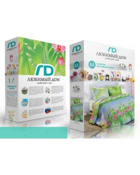 Постельное белье. «Любимый Дом 3D» Красные тюльпаны-foto2